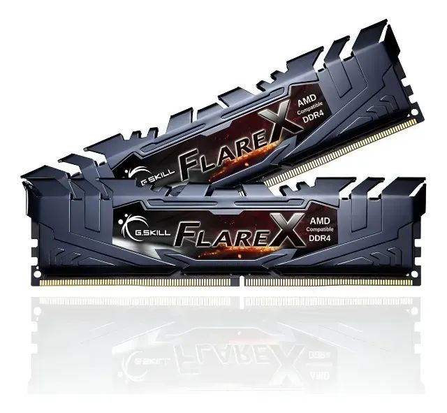 Memória DDR4 - 16GB (2x 8GB) / 3.200MHz - G.Skill Flare X - F4