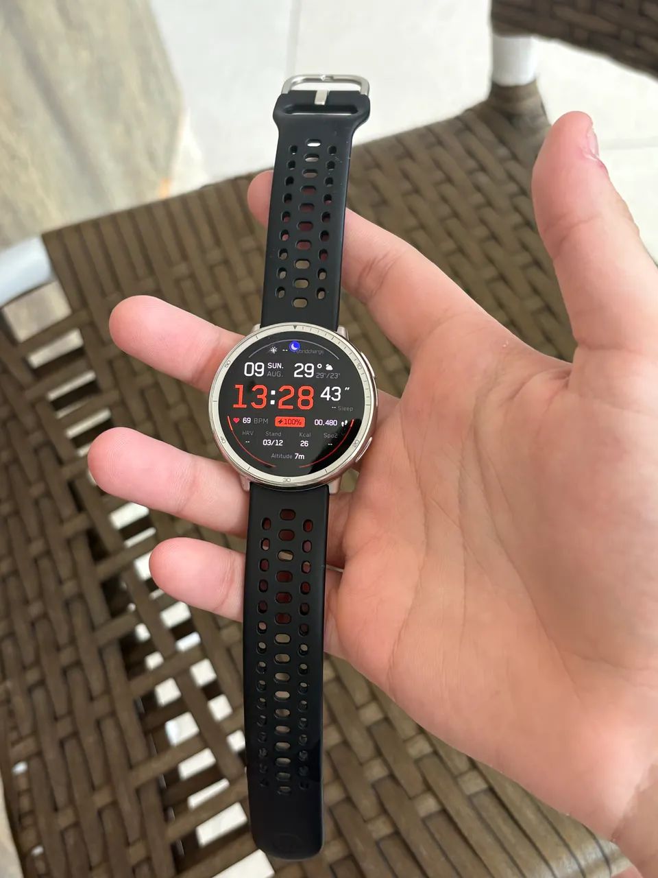 Relógio Amazfit Active 2 Cinza Preto - Foto 4