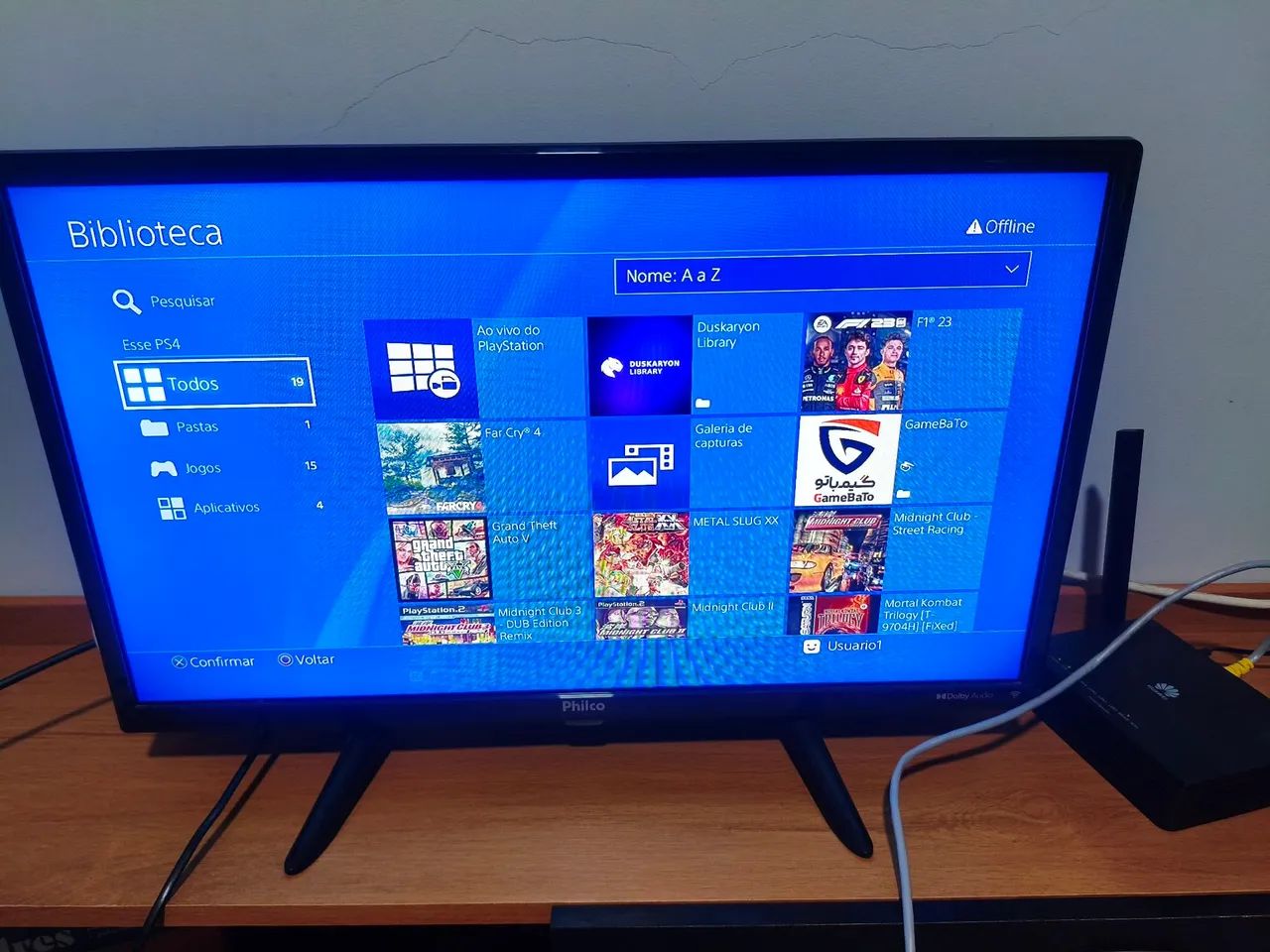 Ps4 desbloqueado. 2 controles. - Foto 4