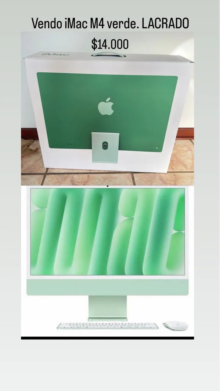 iMac m4 lacrado 