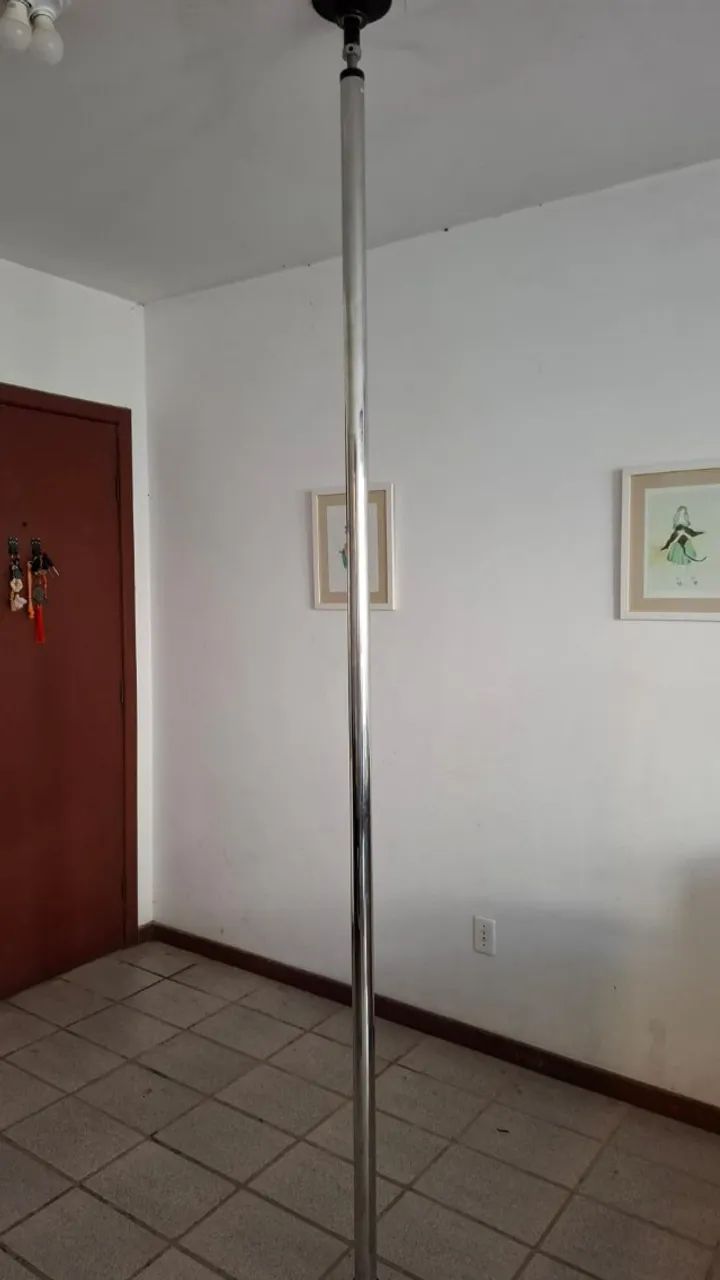 Barra de poledance fixa/giratória Ali Fitness - Foto 3