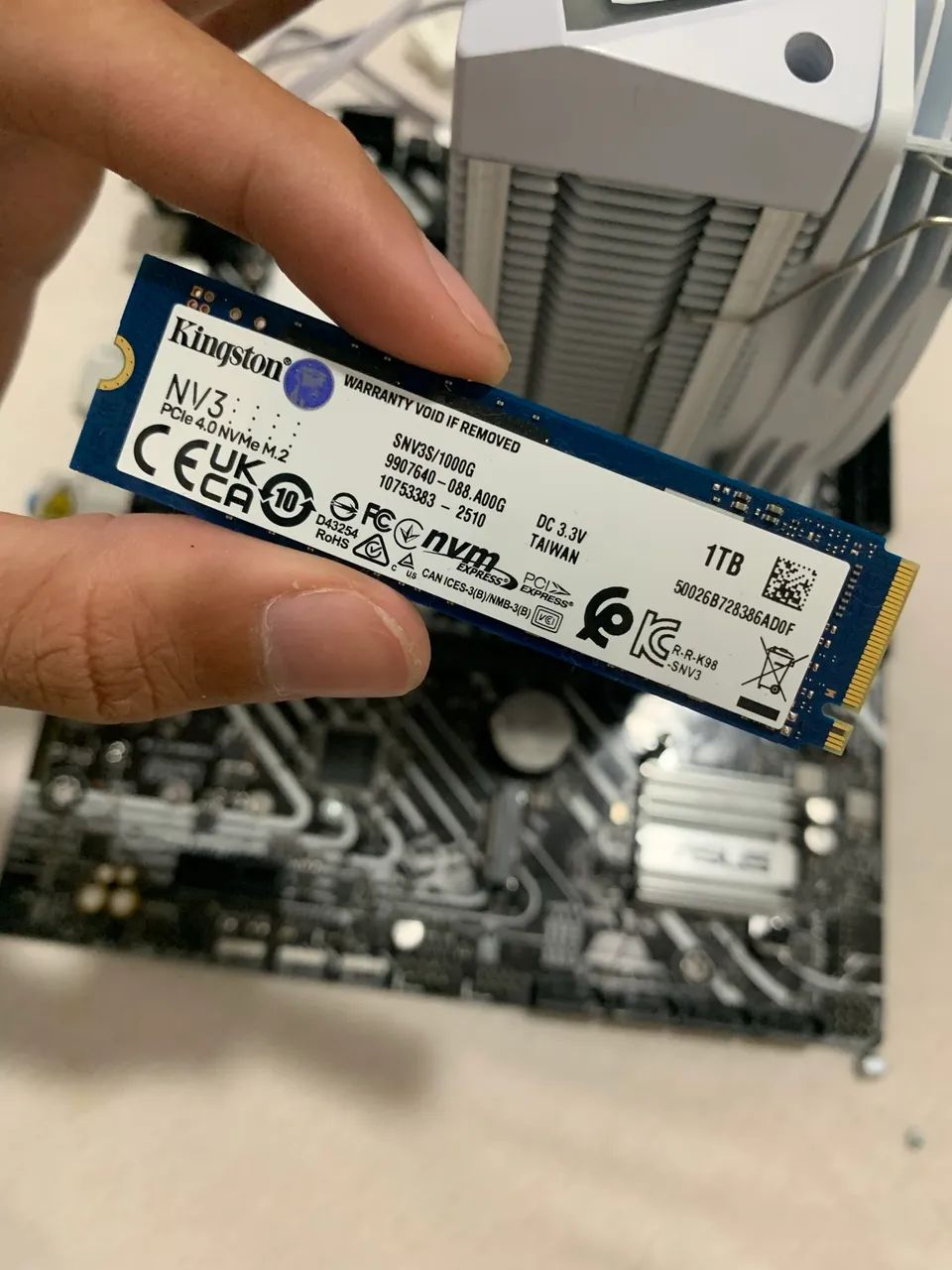 Ssd kingston nv3 PCIe 4.0 1TB