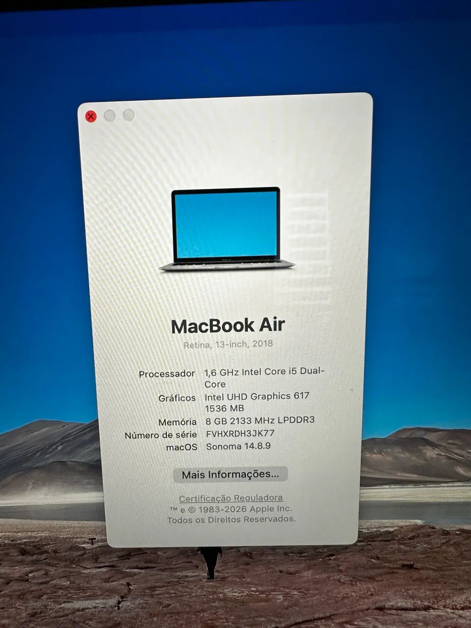 MacBook Air 13 polegadas (2018) - Foto 3
