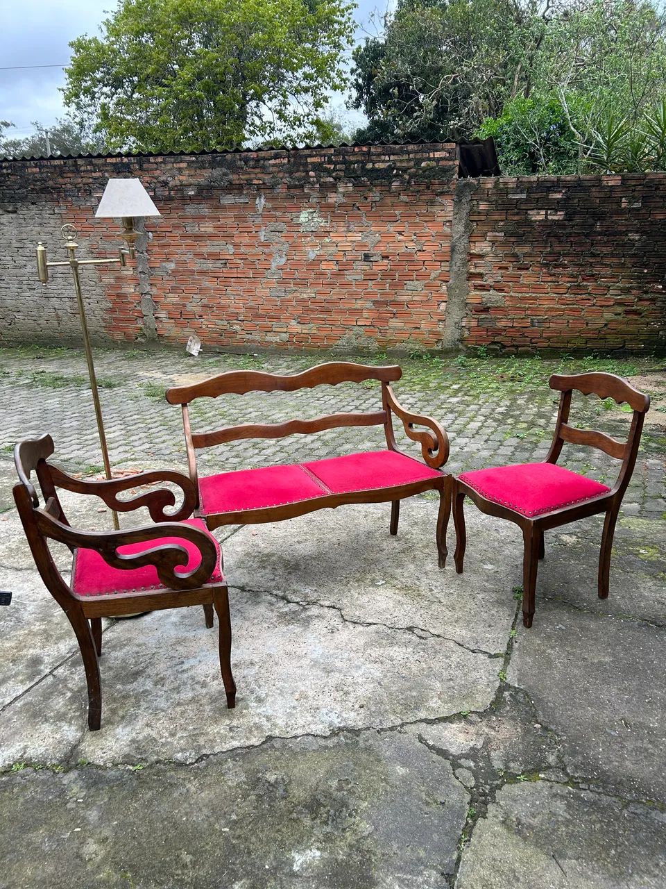 Conjunto de poltronas + abajur - Foto 5