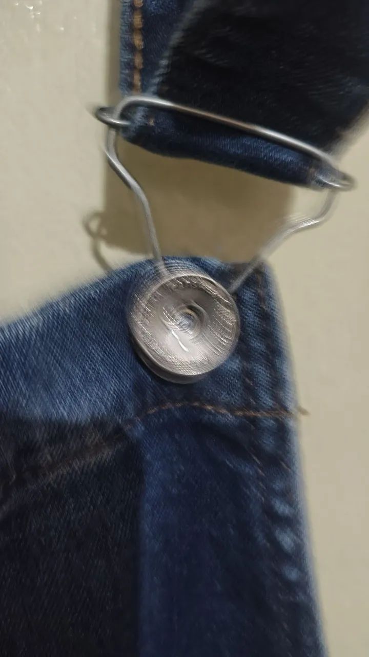 Macacão Jeans tamanho tamanho 42 - Foto 5