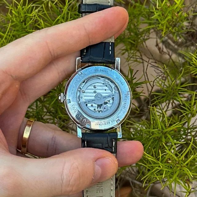 Relógio Bulova Classic Automatic 96A242 Azul 39mm - Foto 2
