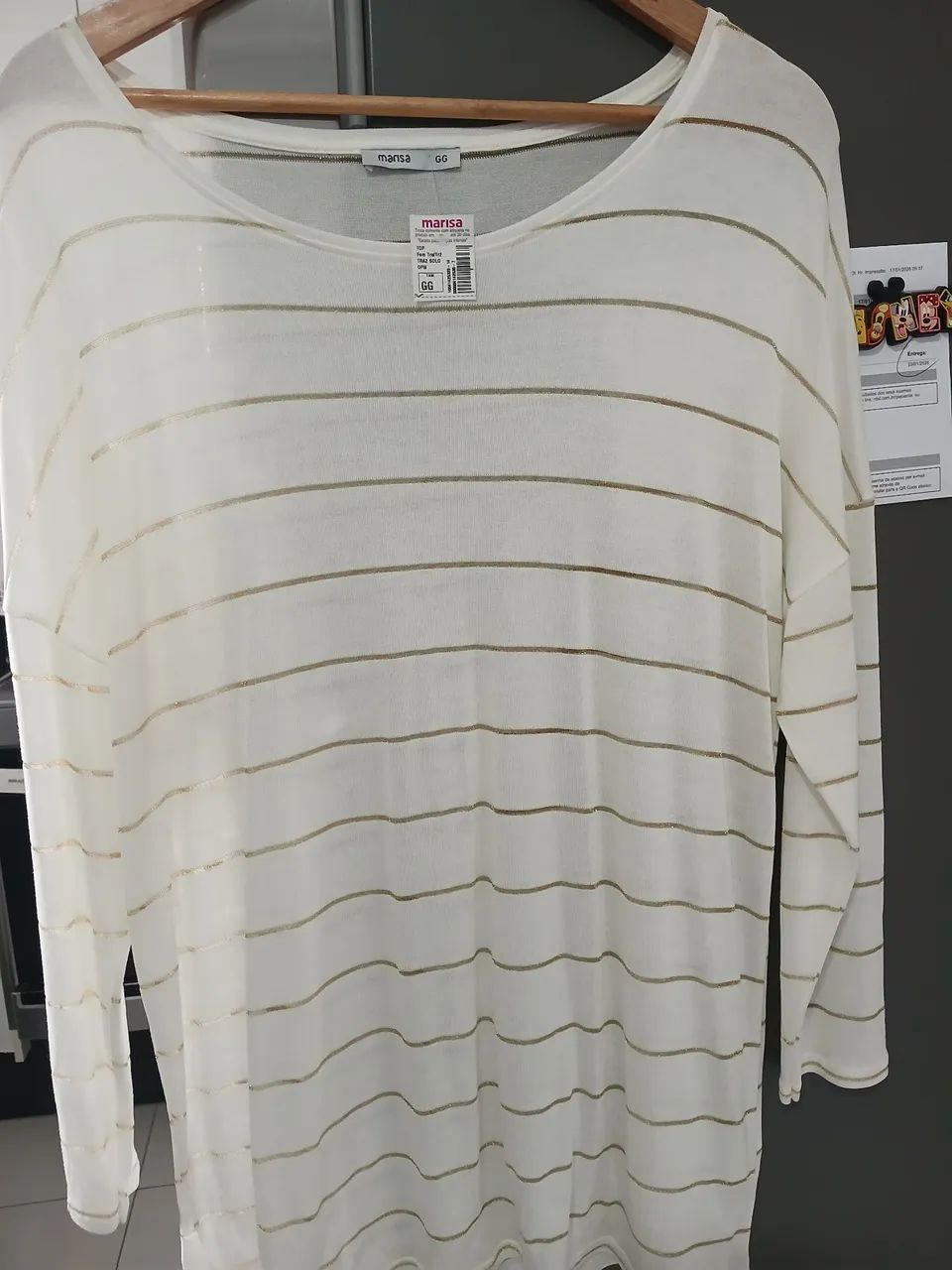 3 Blusas femininas Novas GG ( Malwee, Marisa) - Foto 5