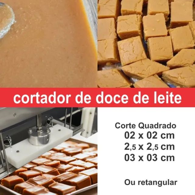 Cortador de Brownie, Palha Italiana, Dadinho de Tapioca Gold Machine (usado) estudo troca  - Foto 4