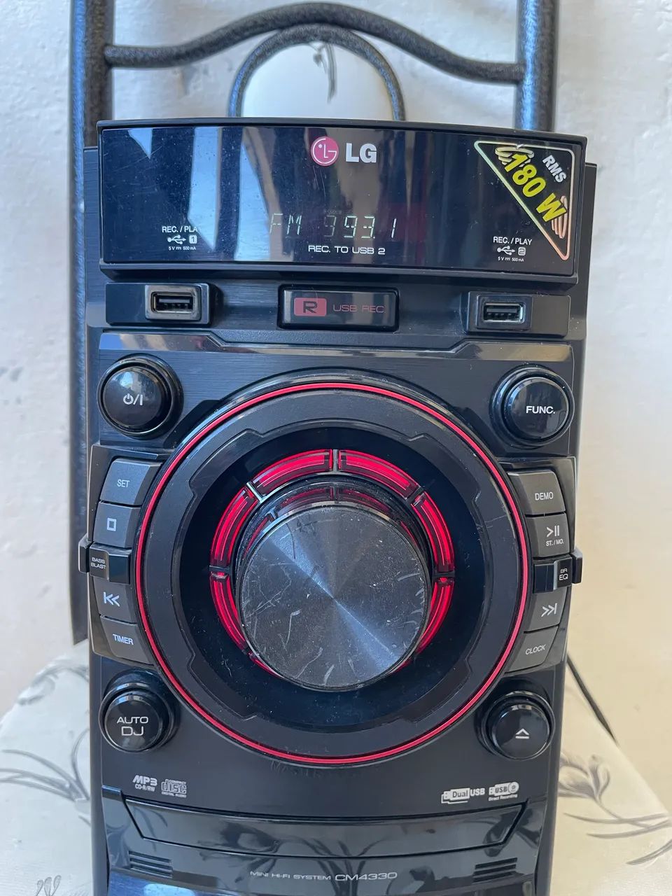 Som LG CM4330 com caixas  - Foto 2