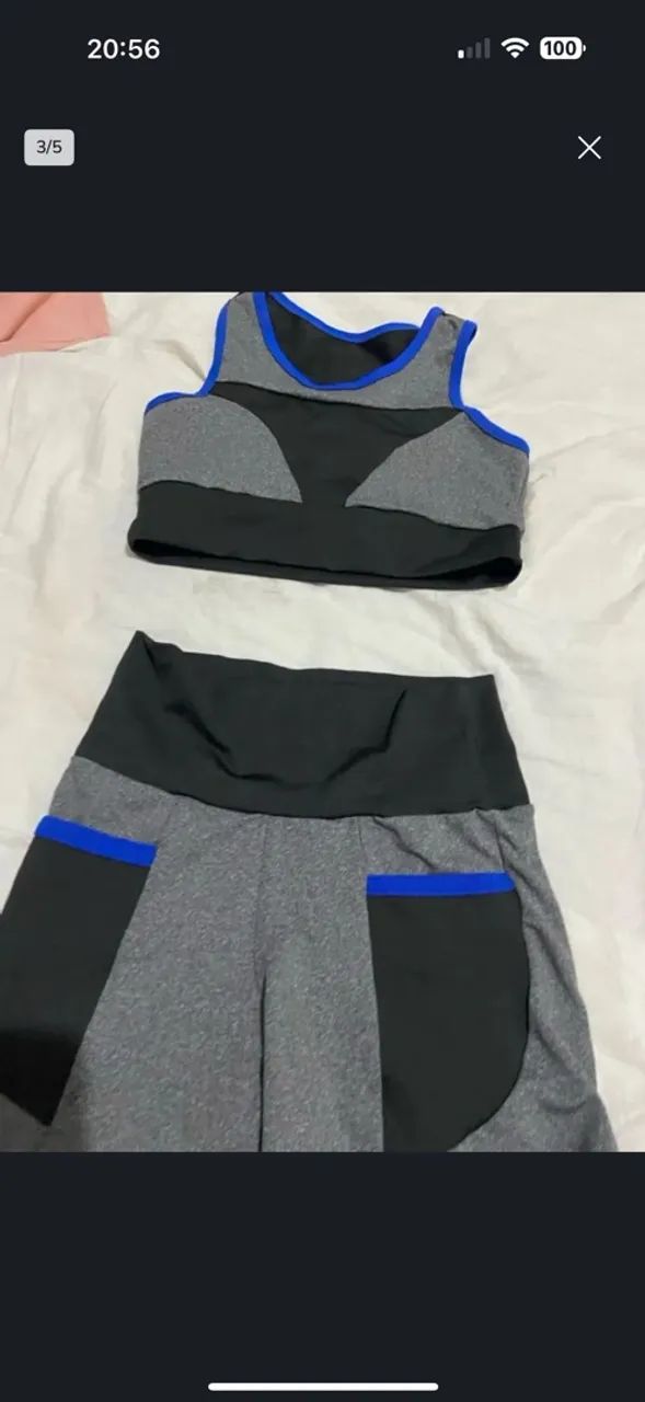 Conjunto de academia TAM P - Foto 3