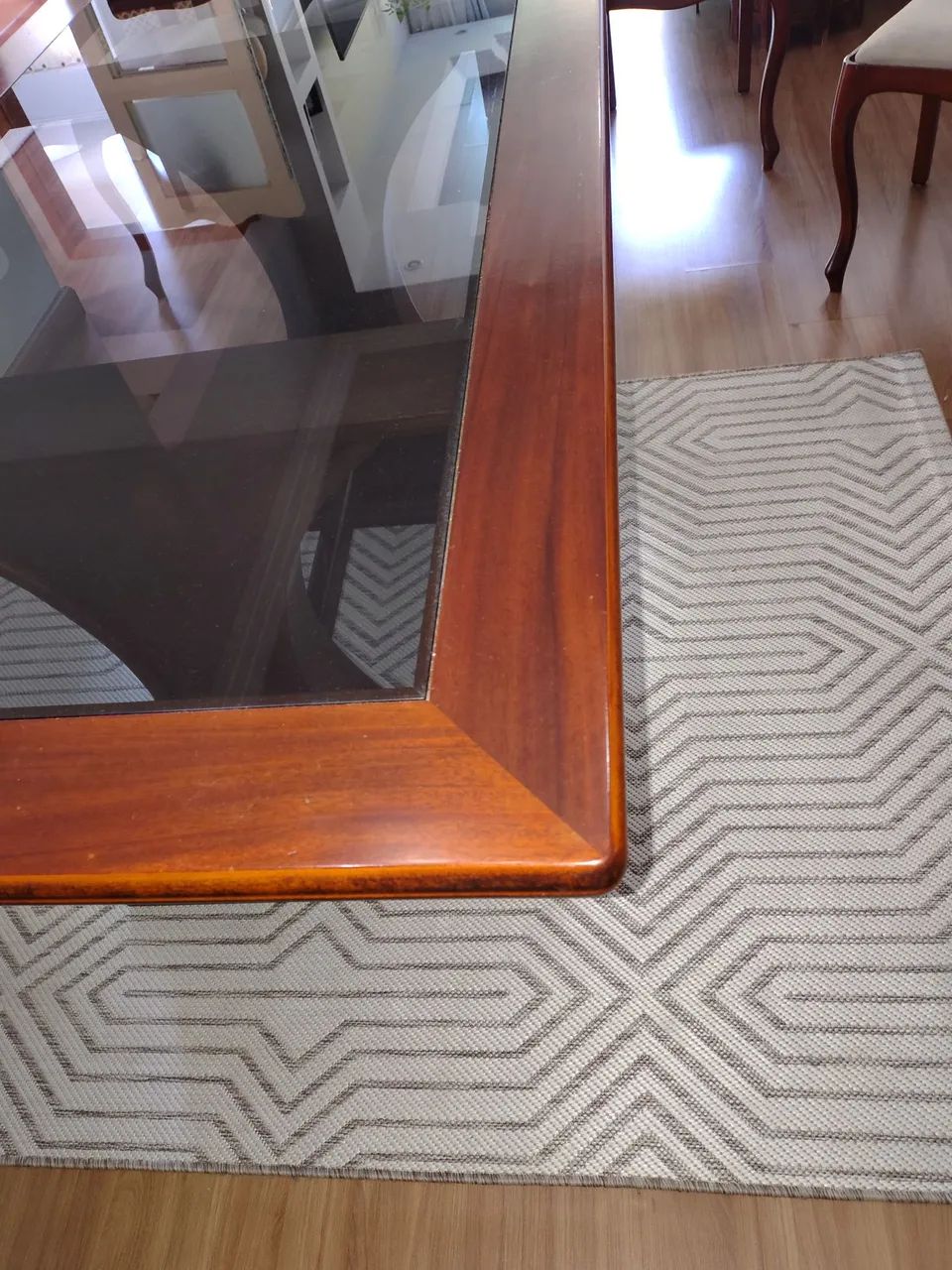 Vendo mesa cadeiras jantar  - Foto 4
