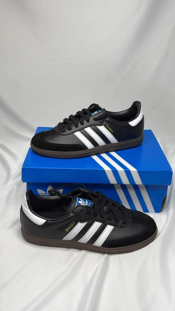 tênis adidas samba og preto 36