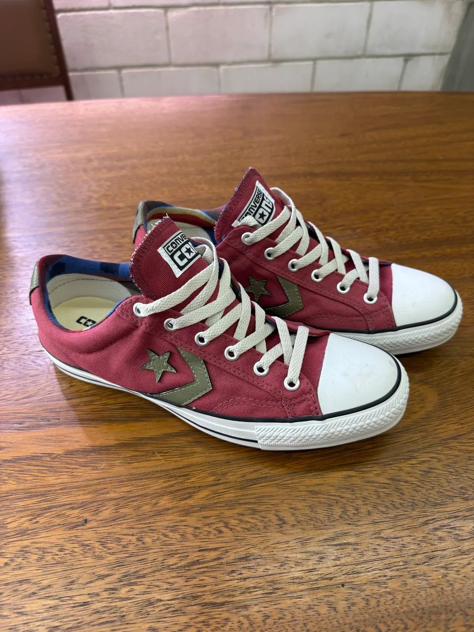 Tênis All Star Converse vinho número 39 - Foto 2