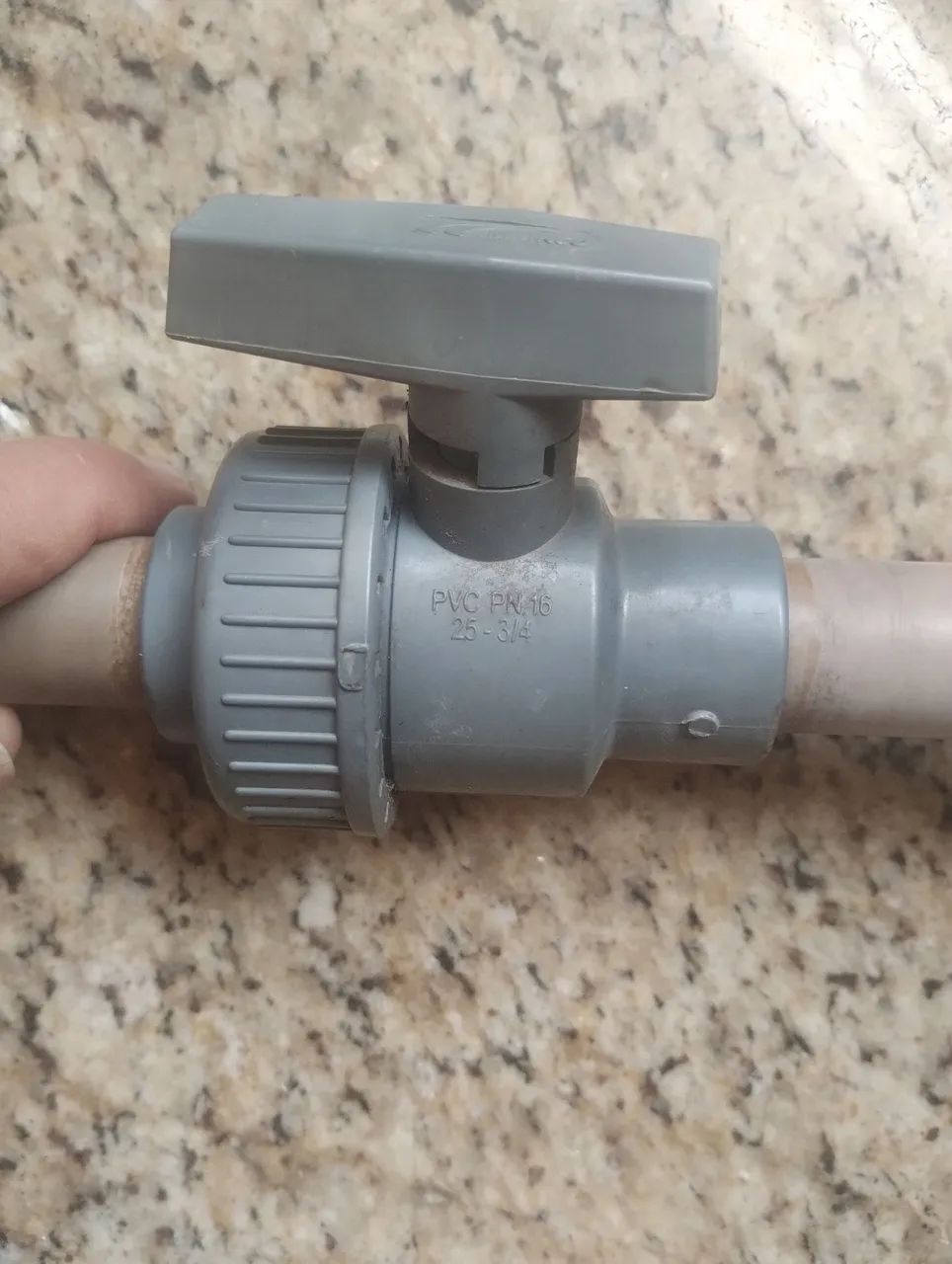 Registro Esfera 3/4" soldável Amanco Usado(Retirar na Mooca  - Foto 2