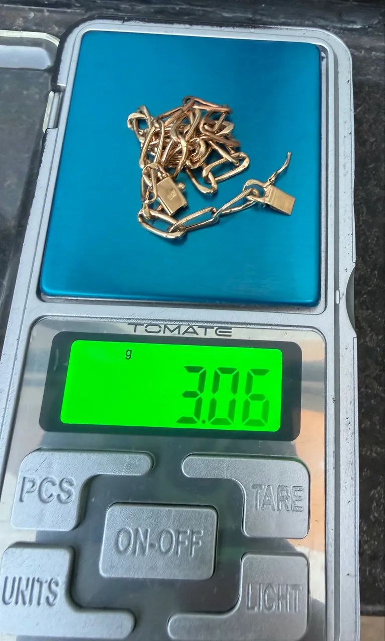 Pulseira de Ouro 3 Gm Grumet 18K Novissima - Foto 5