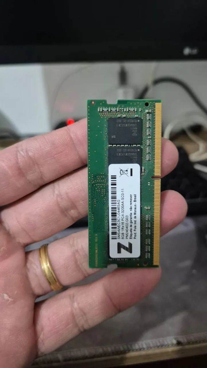 Memoria ddr4 notebook 