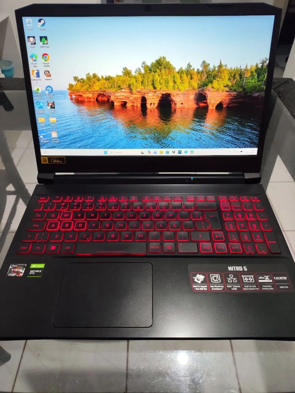 NOTEBOOK GAMER ACER NITRO 5 ESTADO DE NOVO