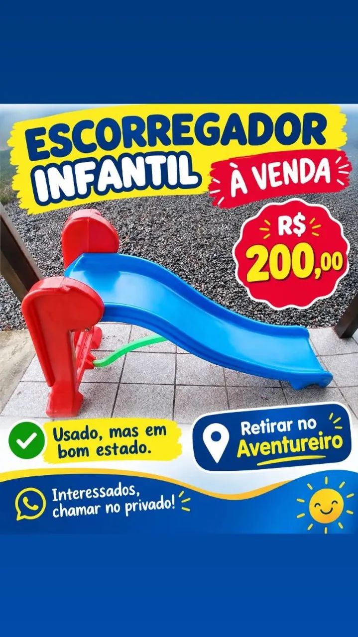 Escorregador infantil  - Foto 2