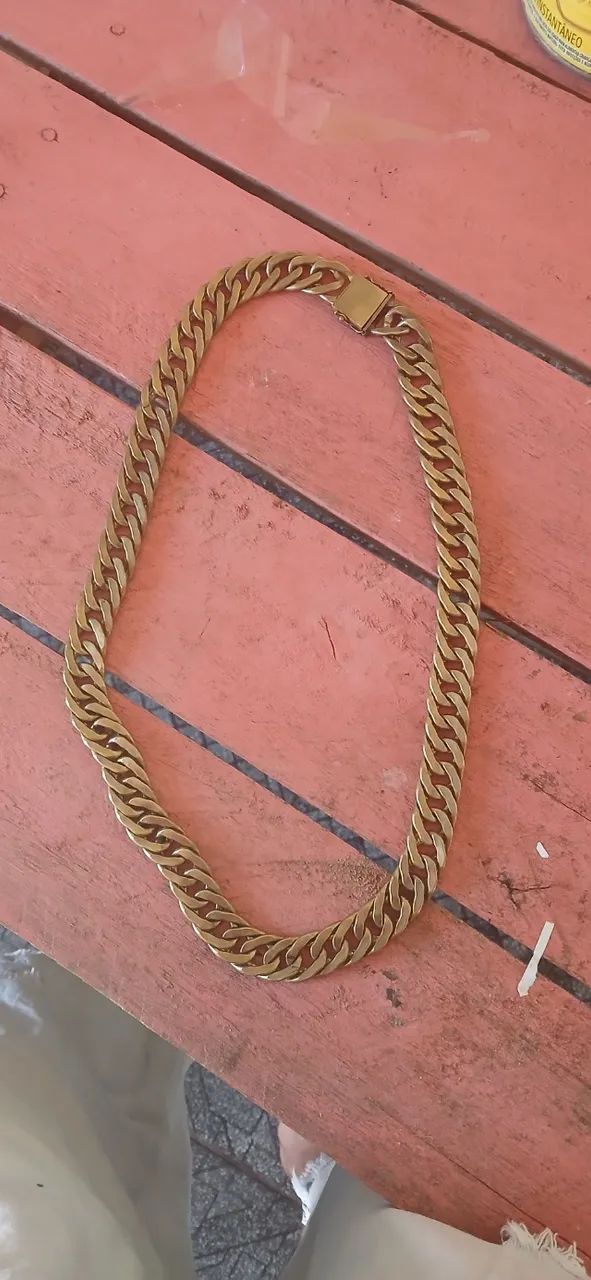 Corrente de moeda antiga