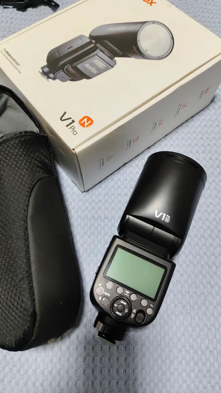 Flash GODOX V1PRO Nikon - Com caixa - Foto 2