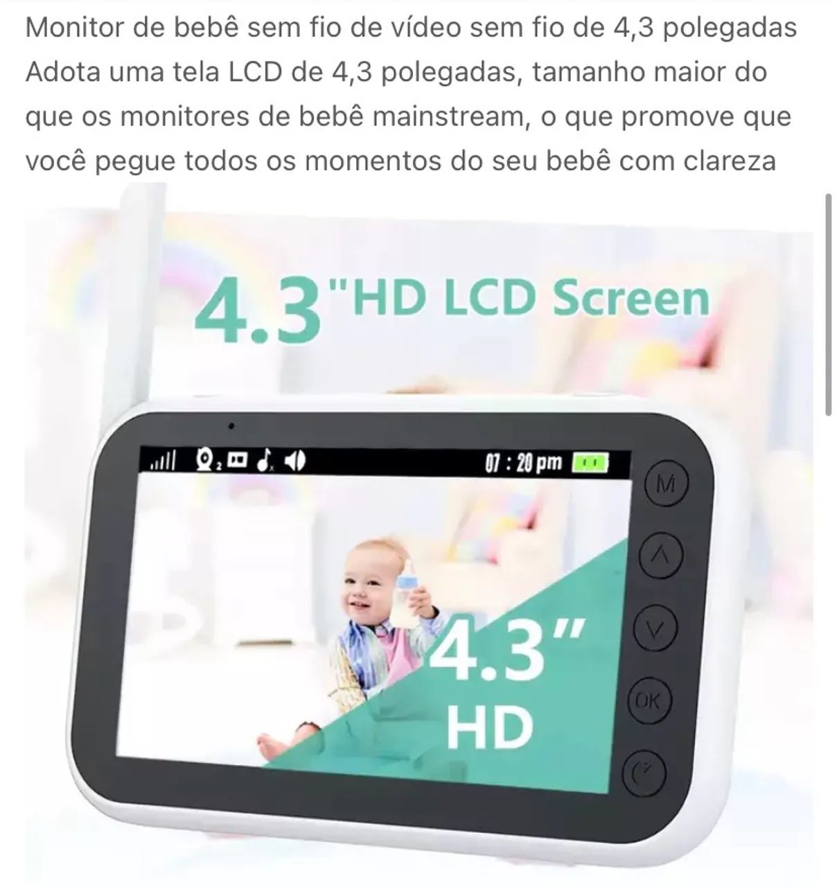 Babá eletrônica  - Foto 4