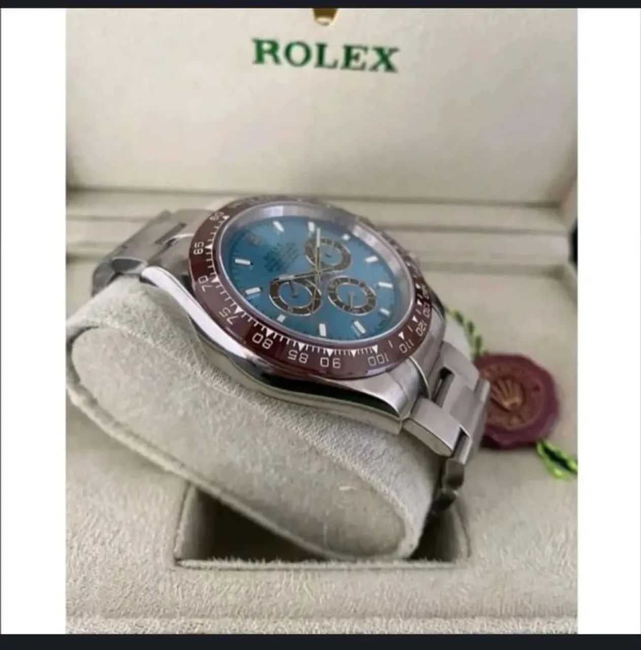 Rolex Daytona cosmograph platina Automático linha premium AAA + - Foto 4