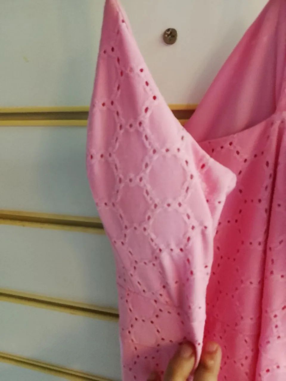 Vestido rosa de alcinha - Foto 5