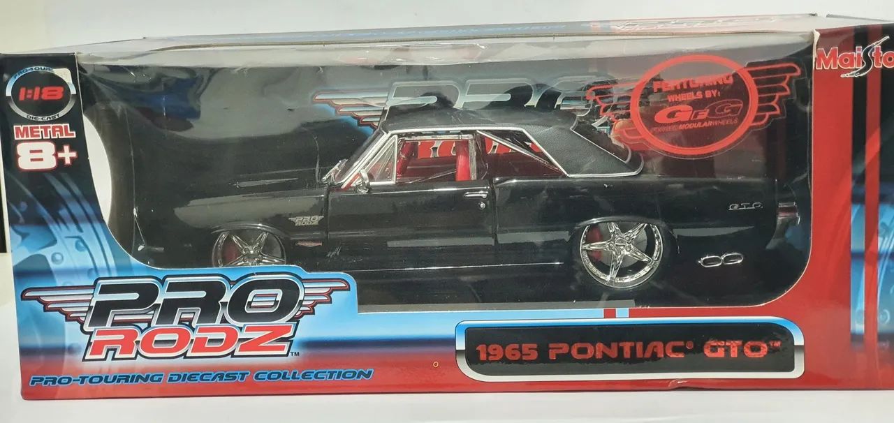 Pontiac GTO 1965 Série Pro-Rodz MAISTO 1:18<br>Maisto - Escala 1