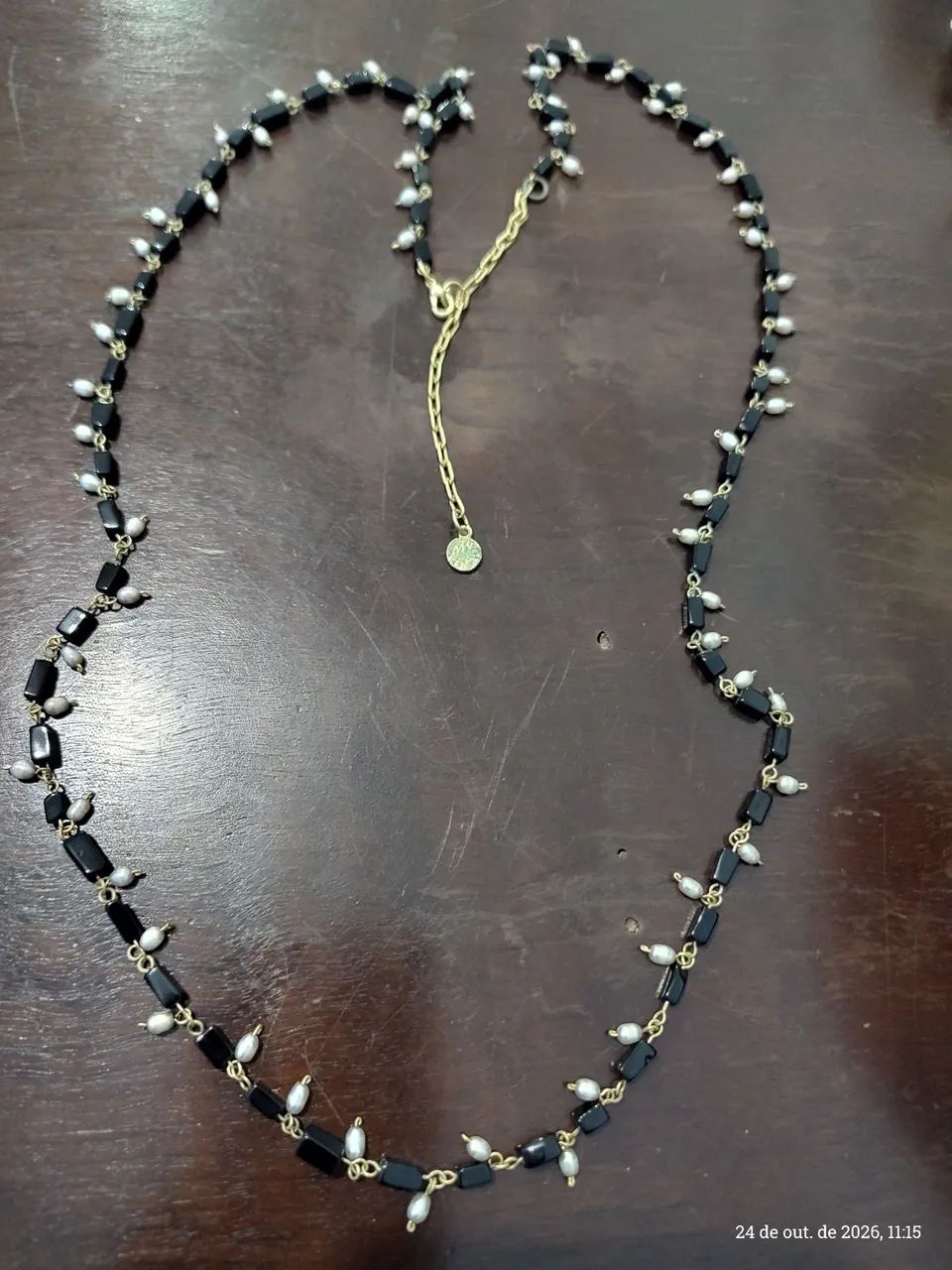Colar de pedra nacional kit com 2 colares  - Foto 5