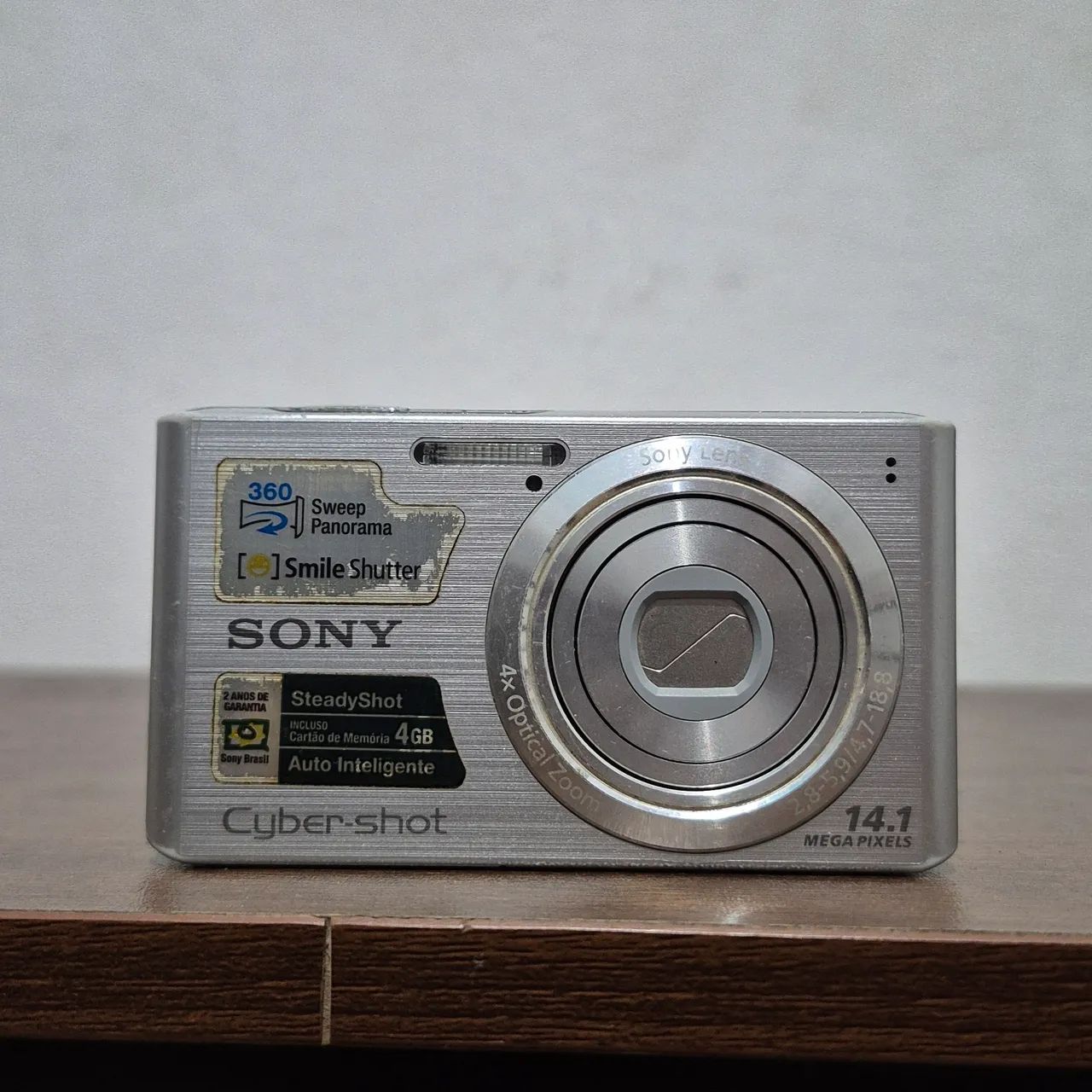 Cybershot Sony Dsc-W610 Prata