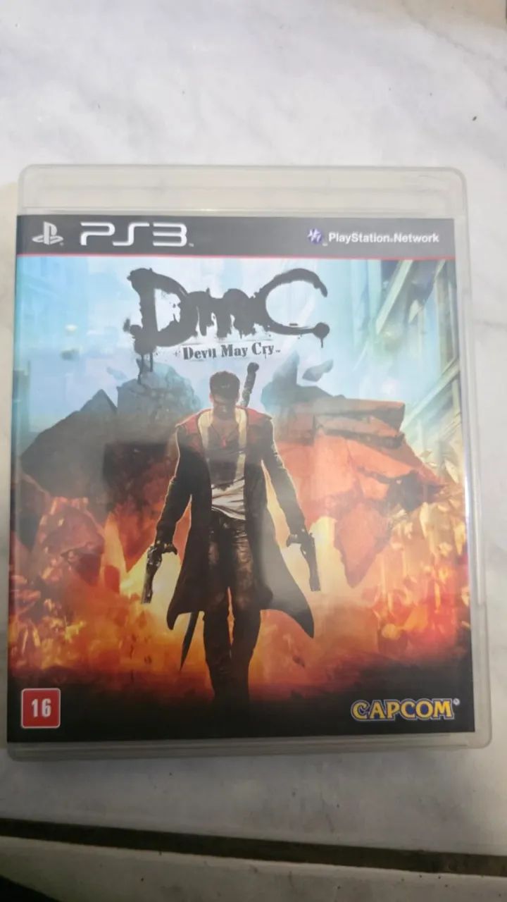 Jogos PS3 Capcom ES + RE5 + DMC - Foto 3