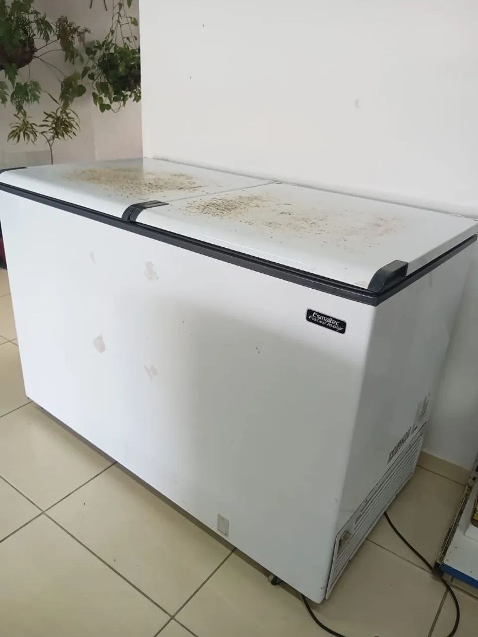  Freezer horizontal de 2 portas.