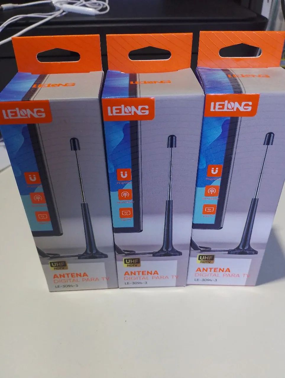  ANTENA DIGITAL PARA TV LELONG UHF HDTV 