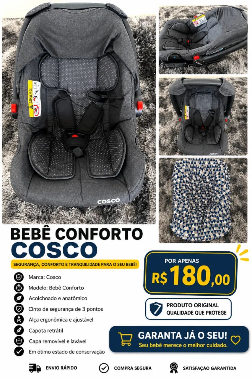 Bebê conforto COSCO