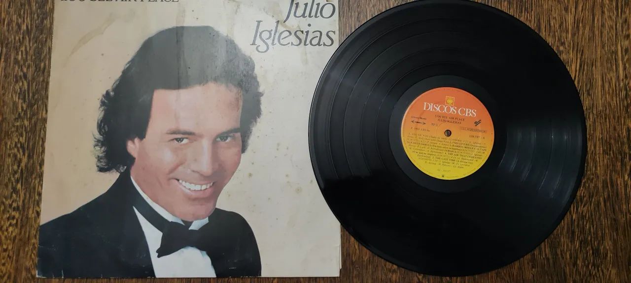 Lote 3 Discos Vinil Julio Iglesias LPs Antigos - Foto 5