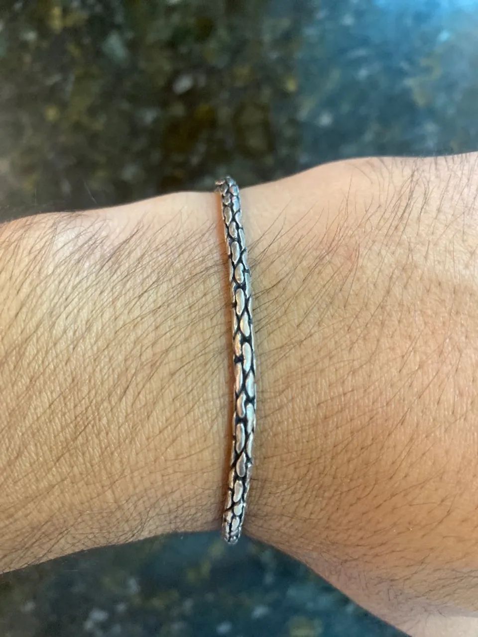 Corrente e pulseira prata  - Foto 4