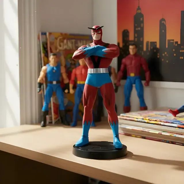 Miniatura Eaglemoss Arquivos Marvel Giant-Man - Gigante 15cm