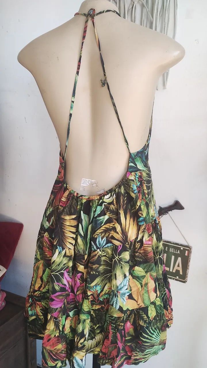 Vestido estampado Farm  - Foto 4