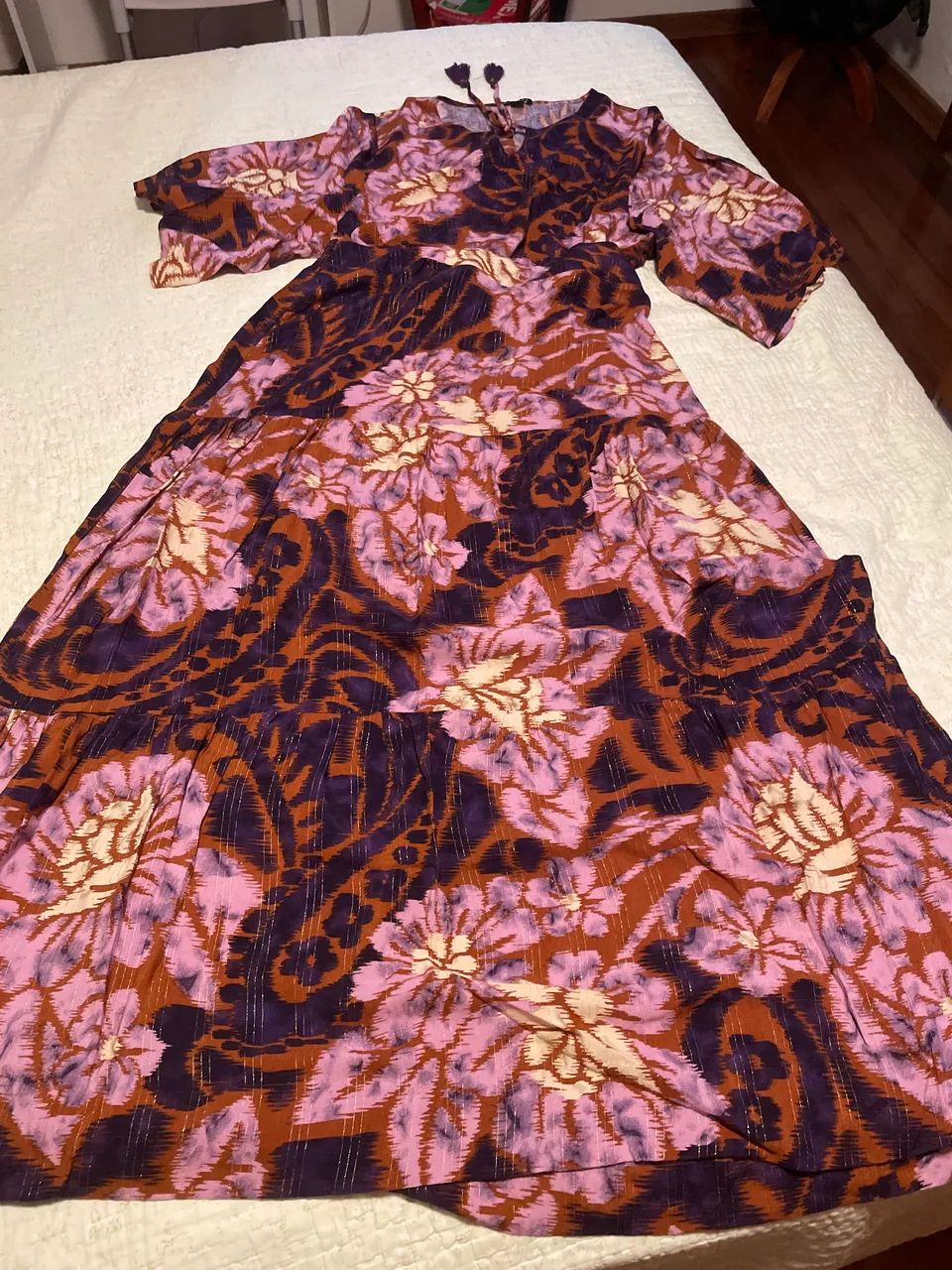 Conjunto saia e blusa 