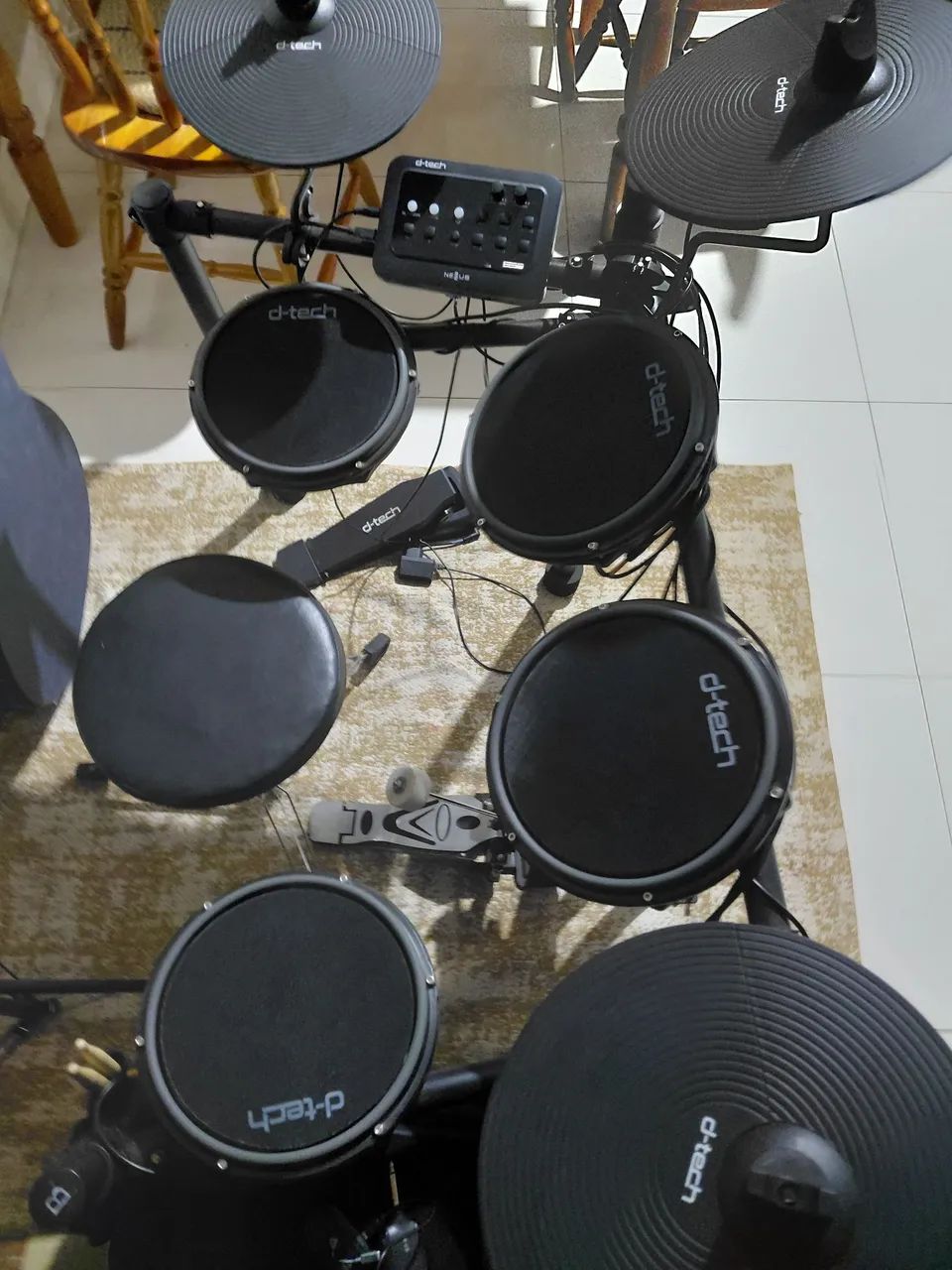 Bateria eletrônica D-tech