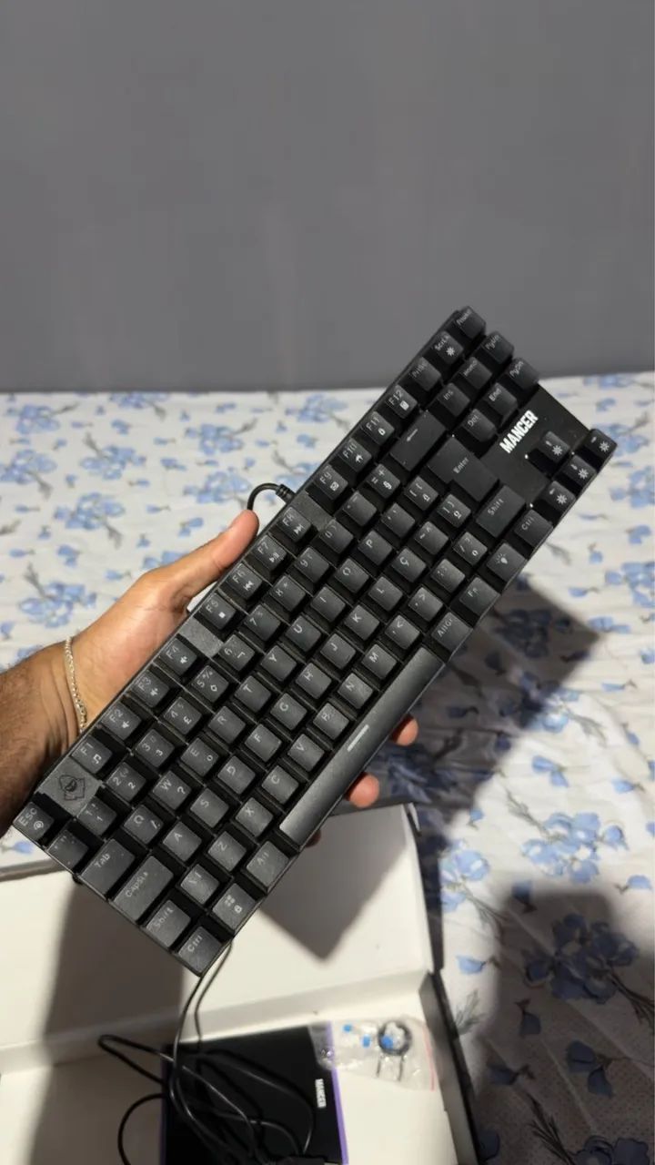 teclado mancer shade mk2 switch blue