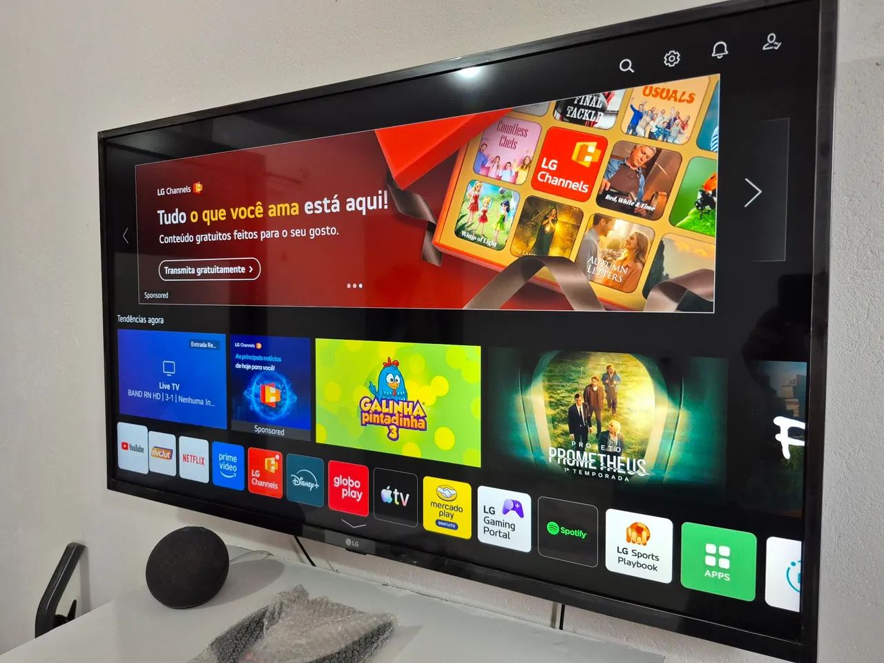 Smart TV 4K LG 43" polegadas