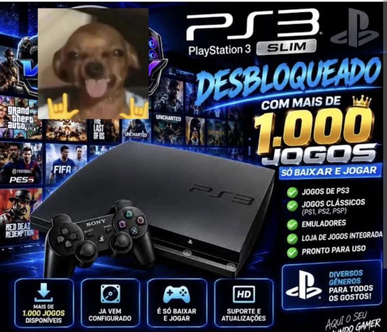 PS3 desbloqueado  - Foto 2