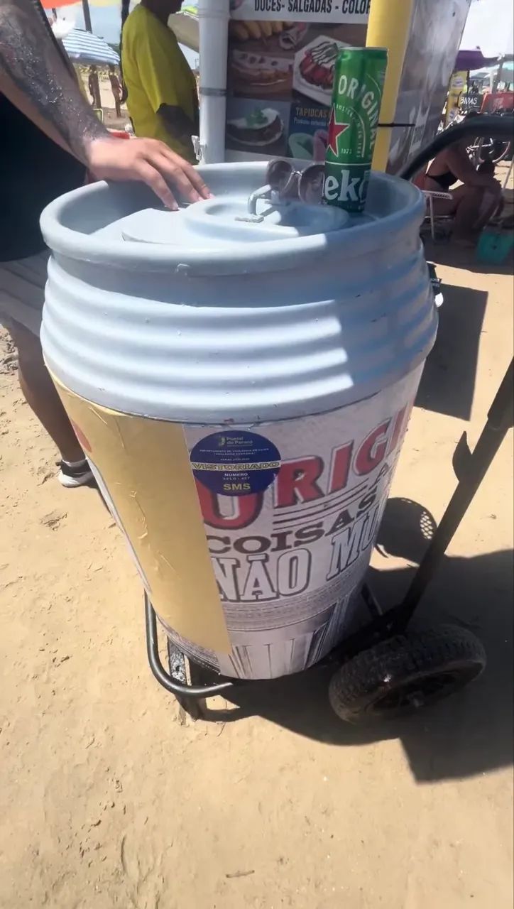 Carrinho de bebidas para ambulantes  - Foto 2