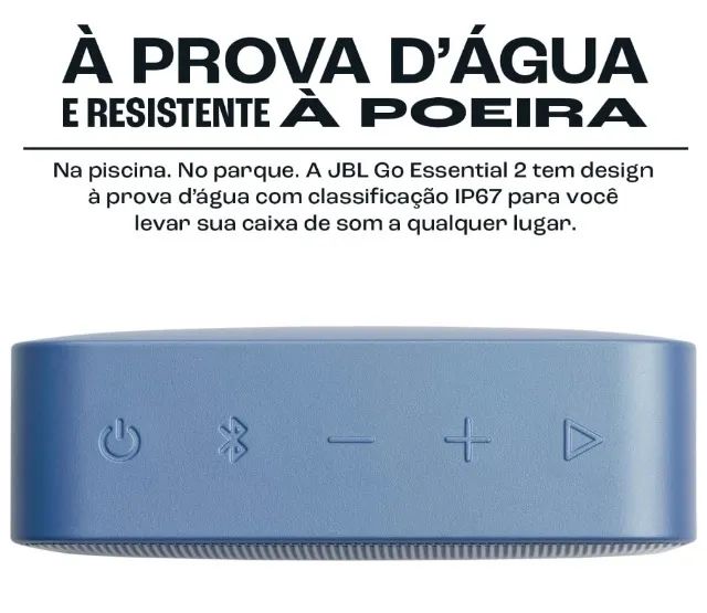 JBL Go Essential 2 (iP67 Prova dàgua) USB-C Lacrada Garantia - Foto 4