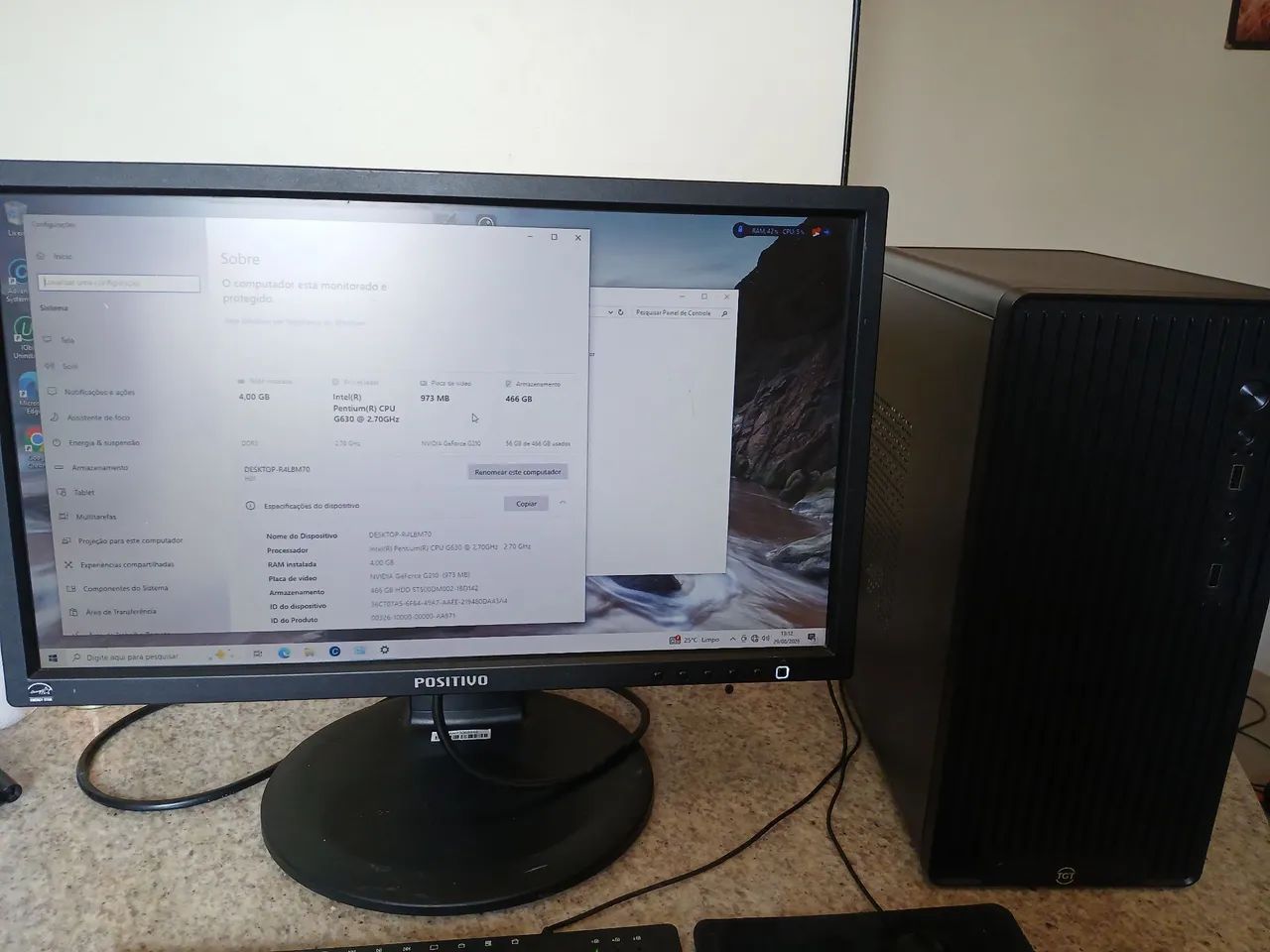 Pc completo com placa de vídeo BARATO