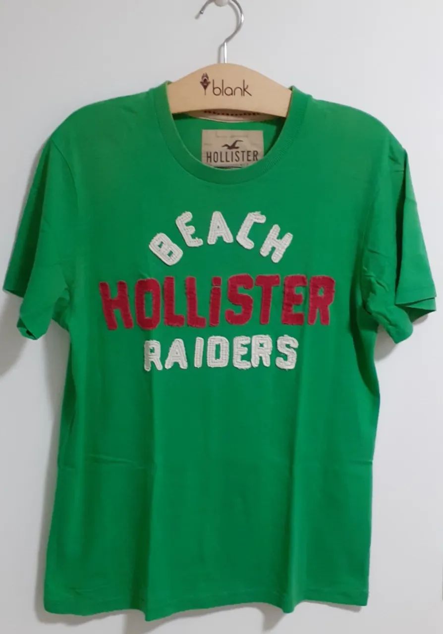 Camiseta Masc   Hollister - Foto 2