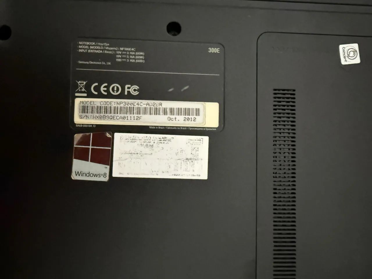 Notebook Samsung Série 3 300E4C-AD2 - Intel Core i3 - 14? - NP300E4C-AD2BR - Foto 2