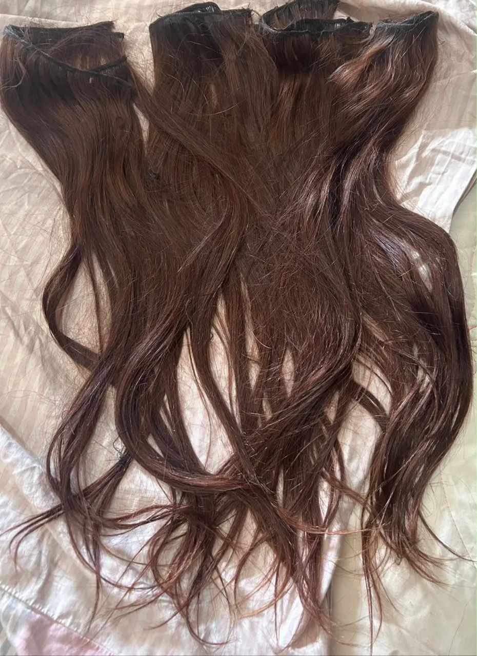 Cabelo humano. 