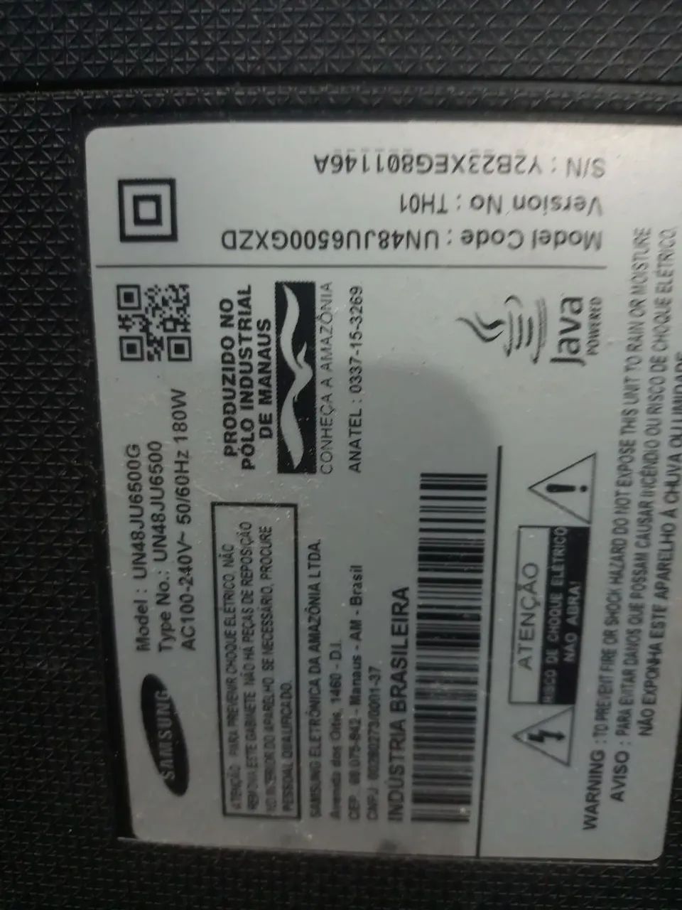 Lote de TVs smart com tela quebrada  - Foto 2